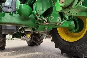 John Deere 6215R, 6.8, 188 kW, diisel, automaat, nelikvedu