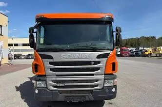 Scania P280 6X2*4 CNG GAS + NTM 2-CHAMBER PRESS, 206 kW, diisel, automaat