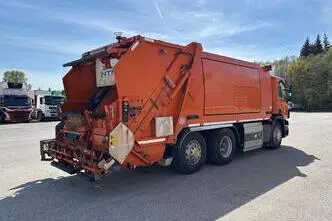 Scania P280 6X2*4 CNG GAS + NTM 2-CHAMBER PRESS, 206 kW, diisel, automaat