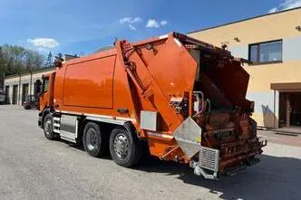 Scania P280 6X2*4 CNG GAS + NTM 2-CHAMBER PRESS, 206 kW, diisel, automaat