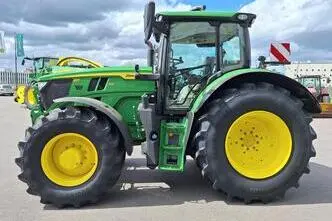 John Deere 6R 155, 6.8, 114 kW, diisel, automaat, nelikvedu