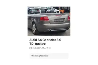 Audi A4, 3.0, 171 kW, diisel, automaat, nelikvedu