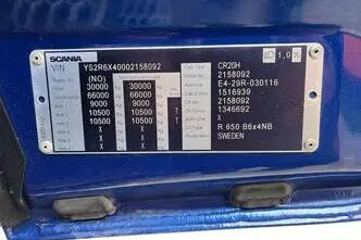 Scania R, 478 kW, diisel, automaat