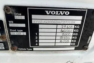 Volvo FMX 500 6x4, 375 kW, diisel, automaat