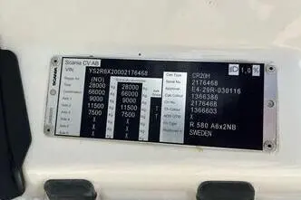 Scania R, 427 kW, diisel, automaat