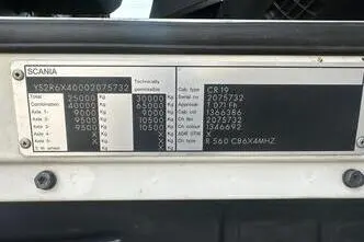 Scania R560, 412 kW, diisel, automaat