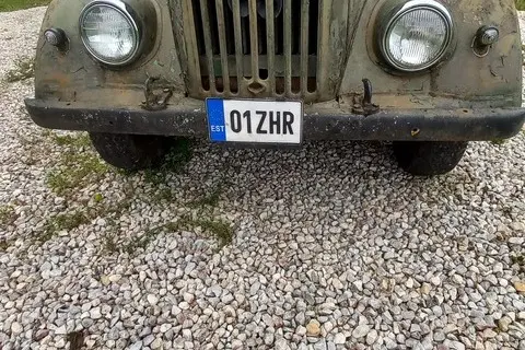 GAZ, 1957, 2.1, 38 kW, petrol, manual, four-wheel drive