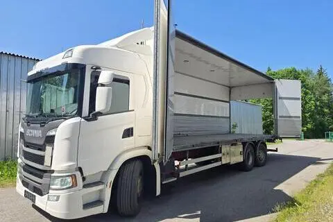 Scania G370 6X2 SIDEOPENING, 2018, 272 kW, diesel, automatic