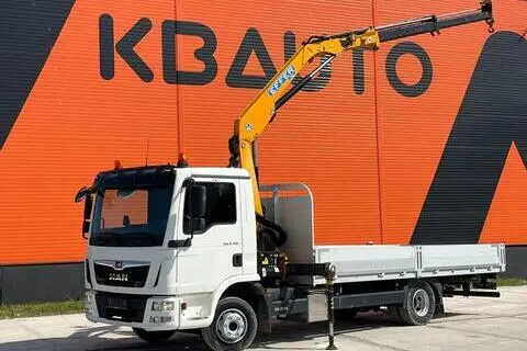 MAN TGL 8.190 4x2, 2018, 140 kW, diisel, manuaal
