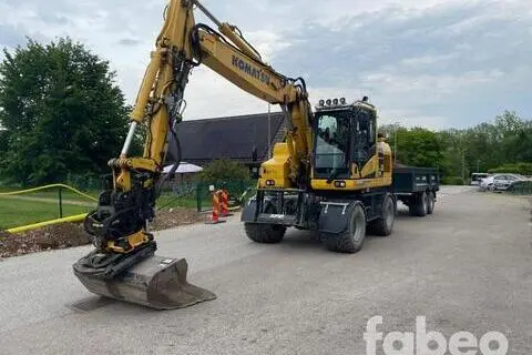 Komatsu PW160-11EO, 110 kW, diisel, automaat