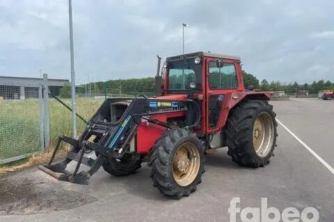 Massey Ferguson 590 4WD, 54 kW, дизель, механическая