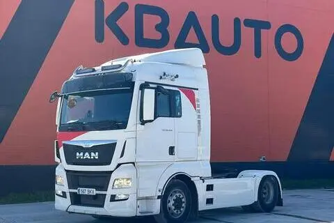 MAN TGX 18.400 4x2, 2016, 12.4, 294 kW, diisel, manuaal, tagavedu
