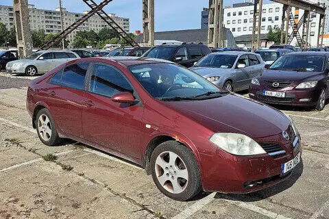 Nissan Primera, 2002, 1.8, 115 kW, petrol, manual, front-wheel drive