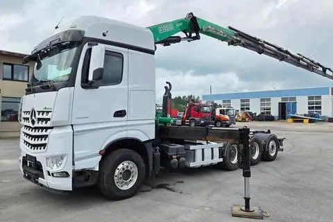 Mercedes-Benz Arocs 3253 8X4*4 Fassi F295, 2019, 390 kW, diesel, automatic