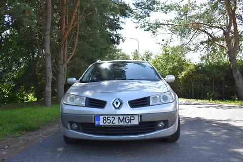 Müüa used car Renault Megane, 2006, 1.6, 82 kW, petrol, manual, front-wheel drive, 852MGP, VF1KM1R0H36859584