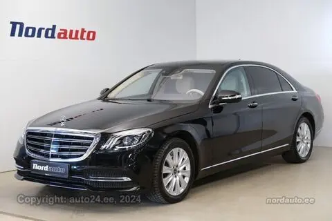 Müüa подержанный автомобиль Mercedes-Benz S 400 d Long 4matic, 2018, 2.9, 250 kW, дизель, автомат, полный привод, 247BYV, WDD2221351A403638