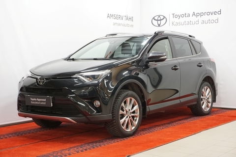 Müüa подержанный автомобиль Toyota RAV4 Luxury Plus, 2017, 2.0, 112 kW, бензин, механическая, полный привод, 382TMS, JTMREREV40D115856