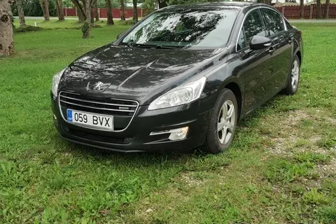 Müüa подержанный автомобиль Peugeot 508, 2012, 2.0, 120 kW, гибрид д+э, автомат, полный привод, 059BVX