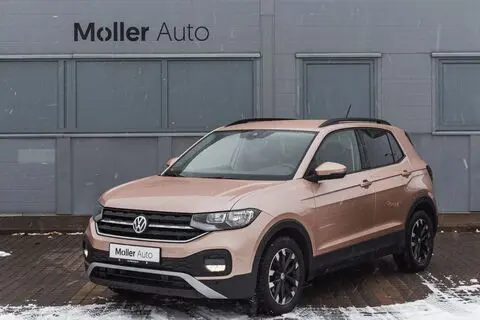 Müüa подержанный автомобиль Volkswagen T-Cross, 2020, 1.0, 85 kW, бензин, механическая, MJ3449, WVGZZZC1ZLY037491