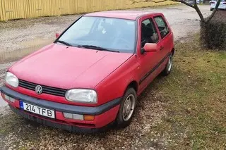 Müüa used car Volkswagen Golf, 1992, 1.9, 55 kW, diesel, manual, front-wheel drive, 214TFB, WVWZZZ1HZPP251007