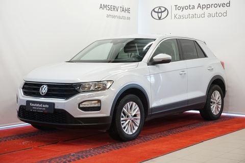 Müüa подержанный автомобиль Volkswagen T-Roc, 2019, 1.5, 110 kW, бензин, автомат, передний привод, 548PSD, WVGZZZA1ZKV504691