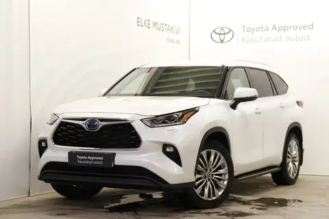 Müüa подержанный автомобиль Toyota Highlander Executive, 2024, 2.5, 140 kW, гибрид б+э, автомат, полный привод, 270NGG, 5TDLB3CH20S612109