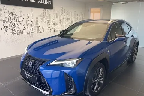 Müüa подержанный автомобиль Lexus UX 250 F SPORT, 2021, 2.0, 112 kW, гибрид б+э, автомат, полный привод, 967NPJ, JTHU95BH902031029