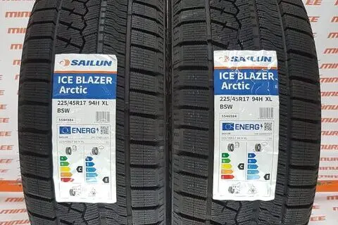 New studless winter tire 225/45R17 Sailun Ice Blazer Arctic FR XL 94/H