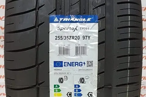 New summer tire 255/35R20 Triangle SporteX TH201 FR XL 97/Y
