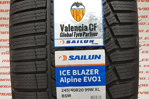 New studless winter tire 245/40R20 Sailun Ice Blazer Alpine EVO1 FR XL 99/W