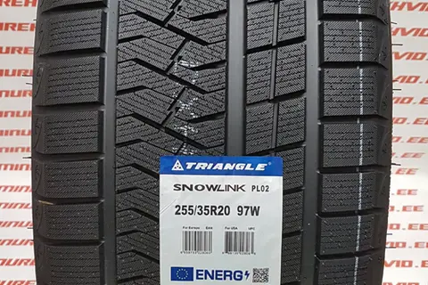 New studless winter tire 255/35R20 Triangle SnowLink PL02 XL FR 97/W