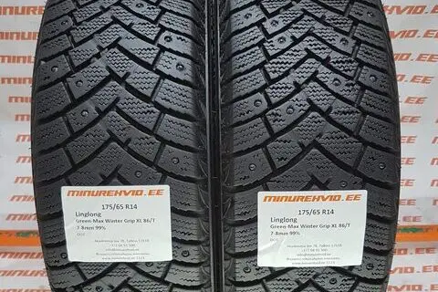Kasutatud naastrehv 175/65R14 LingLong Green-Max Winter Grip XL 86/T
