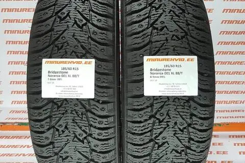Kasutatud naastrehv 185/60R15 Bridgestone Noranza 001 XL 88/T