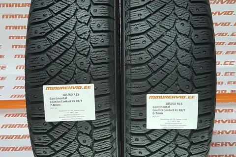 Kasutatud naastrehv 185/60R15 Continental ContiIceContact XL 88/T