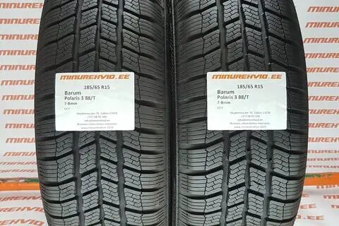 Used studless winter tire 185/65R15 Barum Polaris 3 88/T