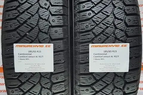 Kasutatud naastrehv 185/65R15 Continental ContiIceContact XL 92/T