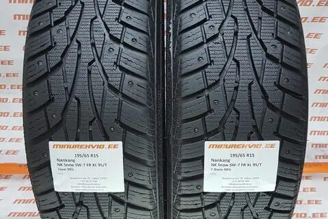 Kasutatud naastrehv 195/65R15 Nankang NK Snow SW-7 FR XL 95/T