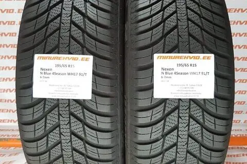 Kasutatud lamellrehv 195/65R15 Nexen N Blue 4Season WH17 91/T