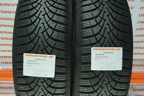 Kasutatud lamellrehv 205/65R15 GoodYear UltraGrip 9 94/T