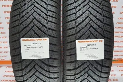 Kasutatud lamellrehv 215/65R15 Imperial All Season Driver 96/H