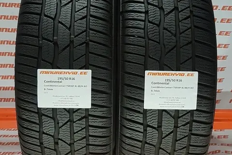 Kasutatud lamellrehv 195/50R16 Continental ContiWinterContact TS830P XL 88/H AO