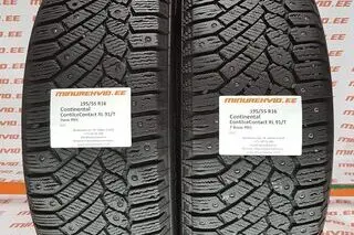 Kasutatud naastrehv 195/55R16 Continental ContiIceContact XL 91/T