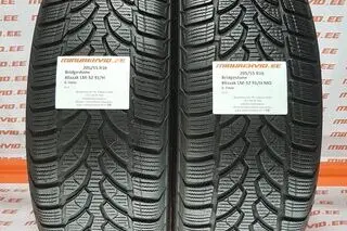 Used studless winter tire 205/55R16 Bridgestone Blizzak LM-32 91/H MO