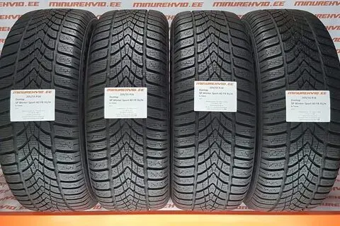 Used studless winter tire 205/55R16 Dunlop SP Winter Sport 4D FR 91/H