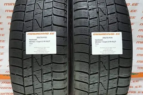 Kasutatud lamellrehv 205/55R16 Hankook Winter I Cept iZ FR 91/T