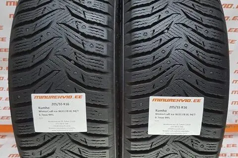 Kasutatud naastrehv 205/55R16 Kumho WinterCraft ice Wi31 FR XL 94/T