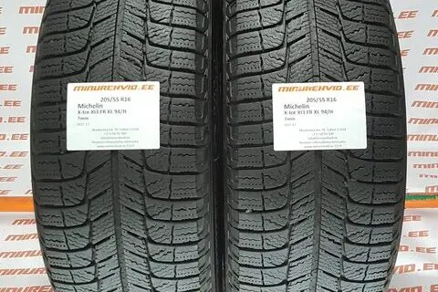 Kasutatud lamellrehv 205/55R16 Michelin X-Ice XI3 FR XL 94/H/