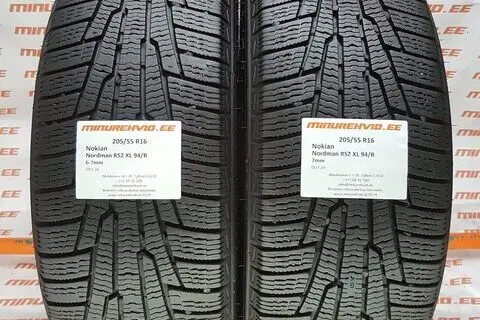 Kasutatud lamellrehv 205/55R16 Nokian Nordman RS2 XL 94/R
