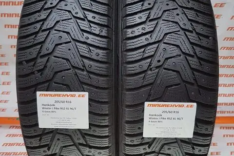 Kasutatud naastrehv 205/60R16 Hankook Winter i Pike RS2 XL 96/T