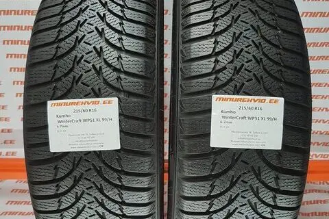 Kasutatud lamellrehv 215/60R16 Kumho WinterCraft WP51 XL 99/H